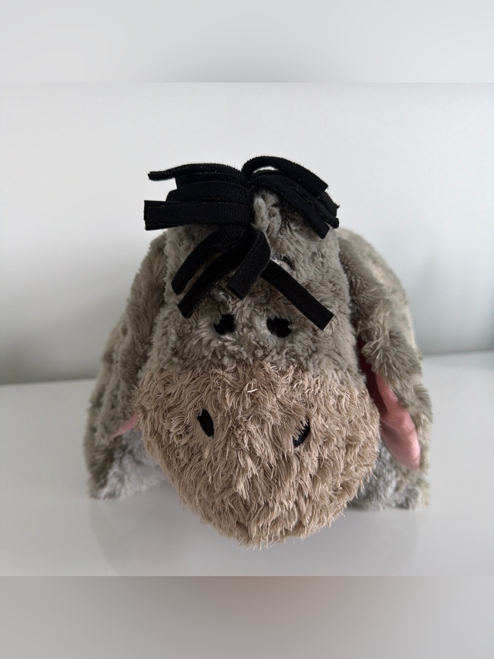 Disney Parks Eeyore Pillow Pet 20" Detachable Tail Plush Stuffed Animal